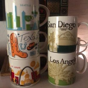 Starbucks “You Are Here” Mugs